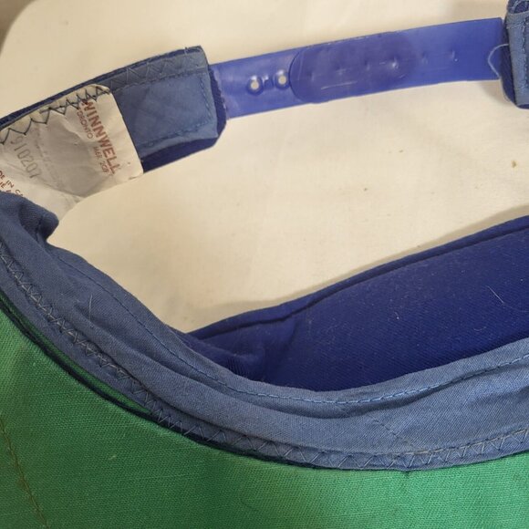 FUN SPOT Skateboard Park Hat Snapback Vintage 80s Cap Visor blue made in Canada - Picture 14 of 16